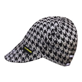 U.S. Welder by Comeaux Supply Welding Cap Black/Grey Houndstooth (6 7/8)