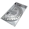 Military Protractor 9 Inch — Degrees & Mils, Meters &