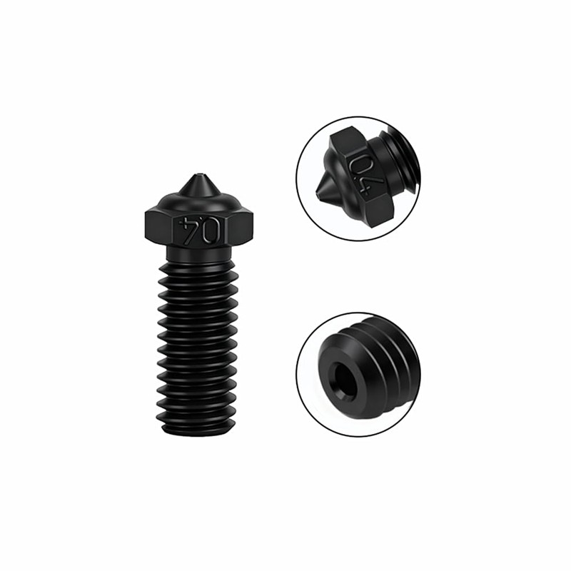 3 Pcs Hardened Steel Nozzles for R QIDI Q1 Pro/X-Max
