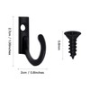 Zhehao 100 Pieces Key Hooks Jewelry Small Hook Key Hanging