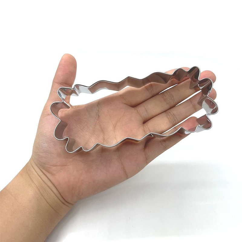 LILIAO Scalloped Edge Cookie Cutter, Biscuit Cutters, Stainless Steel (5.1