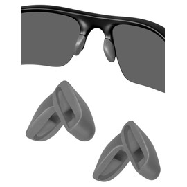 Replacement Nosepieces Nose Pads for Oakley Flak Draft OO9364 | Flak 2.0 009295 | Flak 2.0 XL OO9188 | Flak Jacket | Commit SQ 009086 Sunglass, OO9228 OO9363 OO9364 OO9086 - Gray