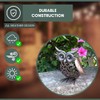 Smart Garden Metal Scroll Owl Solar Light