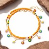 Daisy Anklet Bracelets for Women Gold Anklet Daisy Charms Ankle