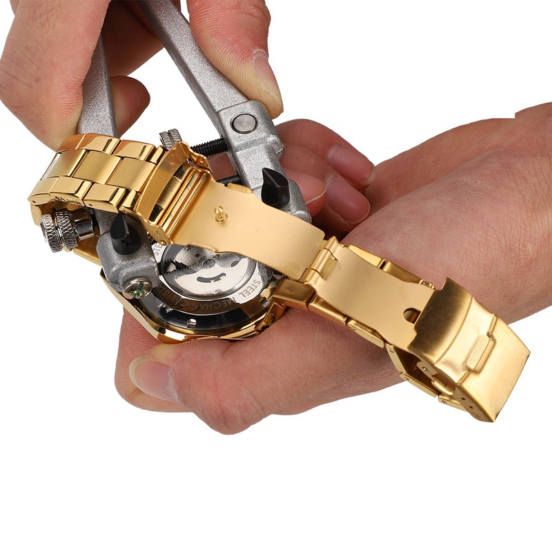 V Type Watch Back Case Opener Cover Remover Screw Wrench