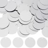 SUNNYCLUE 1 Box 80G Sequin Paillettes Silver Flat Round Sequins