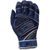 Franklin 20492 NV L Baseball Men's Batting Gloves, Power Strap