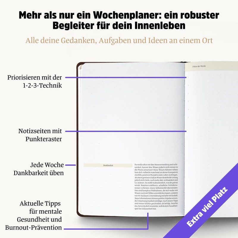 Ein guter Plan Pro Timeless - Compact Diary for More