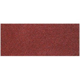 wolfcraft 8 Sanding Strips 115 x 280 mm I 2056000 I Grit 40 I Ideal for Wood and Metal I Accessories for Orbital Sander and Hand Sander I Corundum