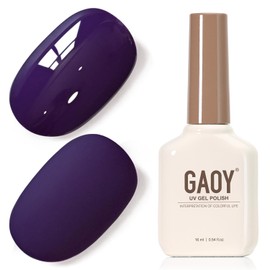 Purple Gel Nail Polish, 16ml, 4596 Deep Purple