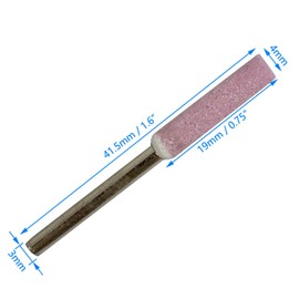 20X Chainsaw Grinding Stone Fit for Chainsaw Chain Manicure Metal Polishing Shaft (5/32"-4MM)