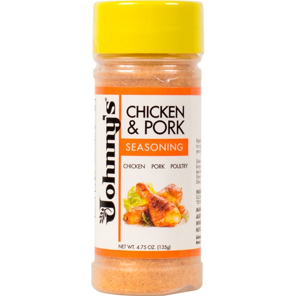 Johnny's Chicken and Pork Seasoning, 4.75 Ounce (Pack of 6)
