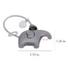 YO-yiHHG 2PCS Lovely Elephant Keychain, Kissing Elephant Cute Keychain Magnetic