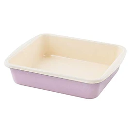 Riess 0397-006 Classic-Household Articles Colour/Pastel Baking Pan, Diameter-24 cm Pink