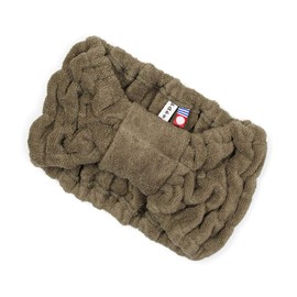 Imabari Towel, Hair Turban, Women's, Pile (Brown)