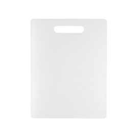 Dexas NSF Polysafe Cutting Board with Handle, 8.5 by 11 inches, White
