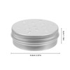 VILLCASE 10pcs Dog Scent Work Tins, Aluminum Dog Nose Work