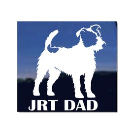 JRT Dad | Jack Russell Terrier Vinyl Dog Window Auto Decal Sticker