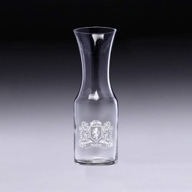 Mahon Irish Coat of Arms Wine Decanter (Sand Etched)