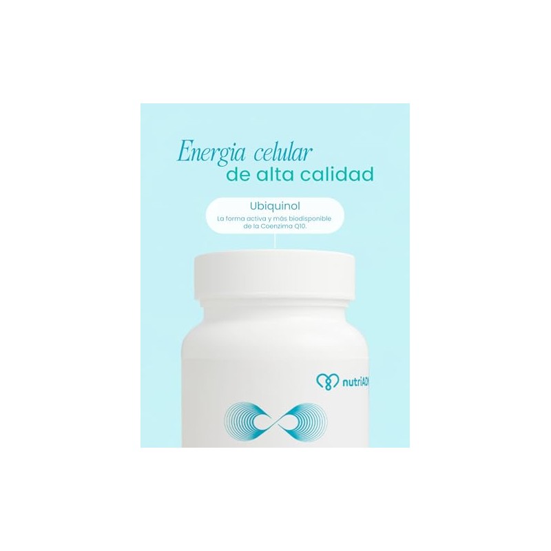 nutriADN – CoQ10 Support Ubiquinol (400 mg) 60 Cápsulas |