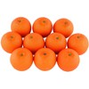 10Pcs Artificial Lifelike Simulation Orange Set Fake Fruit for Home