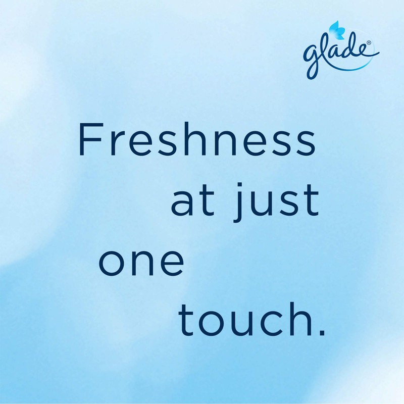 Glade Touch & Fresh Air Freshener Refill, Touch Activated Odour