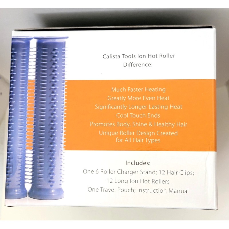 CALISTA TOOLS ION HOT ROLLERS Long Length Style Set with