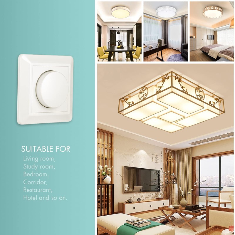 Aroidful LED Dimmer 230 V, Trailing Edge Dimmer 5-200 W