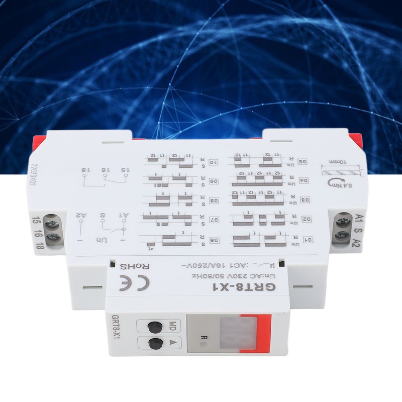 Digital Display Time Relay Digital Display Flame Retardant Delay Time