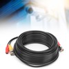 BNC+DC Video Power Cable Security Camera CCTV Wire Cord W