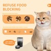 Automatic Cat Feeder and Water Fountain Gravity Feeder 3L Dry
