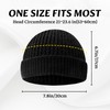 JYxingchi Fisherman Beanies for Men Women Short Cuff Knit Beanie