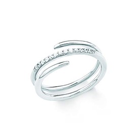 s.Oliver Damen-Ring 925 Silber rhodiniert Zirkonia weiß Gr. 56 (17.8) - 2018613