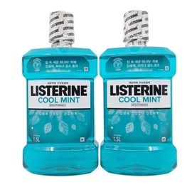 Listerine Cool Mint 1.5L 2 packs / 리스테린 쿨민트 1.5L 2입