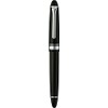 Sailor Fountain Pen, Pro-Fit Casual, Silver Trim, Black, Medium Point,