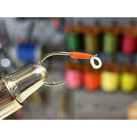 ATS/hook MSA Trout Swimming Hooks Single Hook Four Plug Silver Base for All Colors 10 Pack (#2)