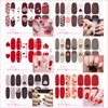 EBANKU Valentine Full Wraps Nail Polish Stickers Hearts Love Solid