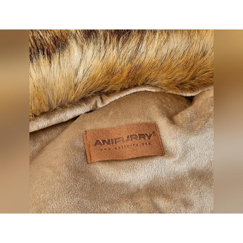 Faux Fur Throw Blanket - Brown Bear - Size: 50"x60"