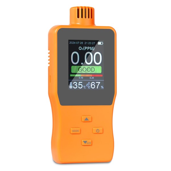 VISLONE Ozone Detector, O3 Air Quality Meter Indoor, Portable Air