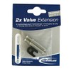 Schwalbe Presta Valve Extensions (X2) - Metallic