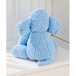 King Cole Super Yummy Knitting Pattern Stuffed Elephant Toys (9185)