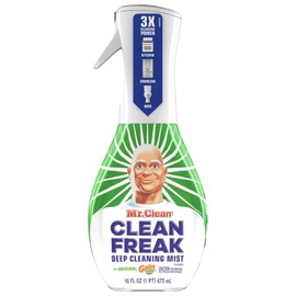 Clean All Purpose Cleaner, Clean Freak Mist for Bathroom & Kitchen Cleaner, Gain & Lemon Scent, 3 Count (16 fl oz each)