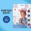My First Tattoo - Temporary Glitter Tattoo Set for Boys