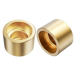 BIAQI 2pcs PX640 Battery Converter Adapter for Film Camera Copper Yashica Electro 35GX HM-N