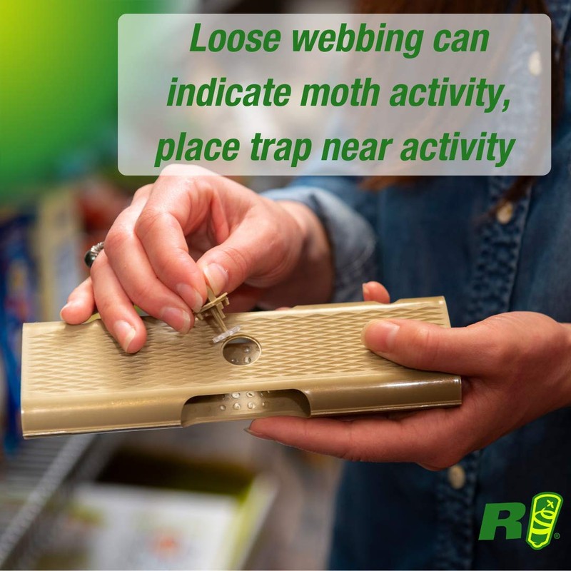 RESCUE! Pantry & Birdseed Moth Traps with Pheromone Lure -