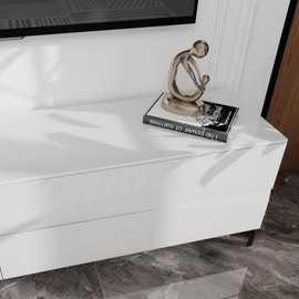 Laceskyso White Contact Paper 15.7"x78" Glossy White Peel and Stick Wallpaper for Kitchen Countertop/Cabinet Self Adhesive Waterproof Wall Paper Removable Decorative Vinyl