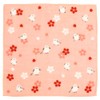 Hamamonyo Washed Towel Handkerchief, Fluffy, Pink