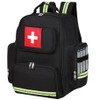 Gatycallaty First Aid Backpack Medical Emt First Responder Bag Empty