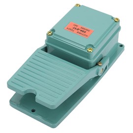 AC 250V 15A 1 No 1 Nc Momentary Foot Pedal Switch 240V Laser Bore Sight Pedal Non-Slip Aluminum Foot Pedal Switch TFS-402