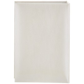 Pioneer Photo Albums 100-Pocket Moire Cover Album with Silvertone Oval Frame and Wedding Album Text for 4 by 6-Inch Prints, Ivory